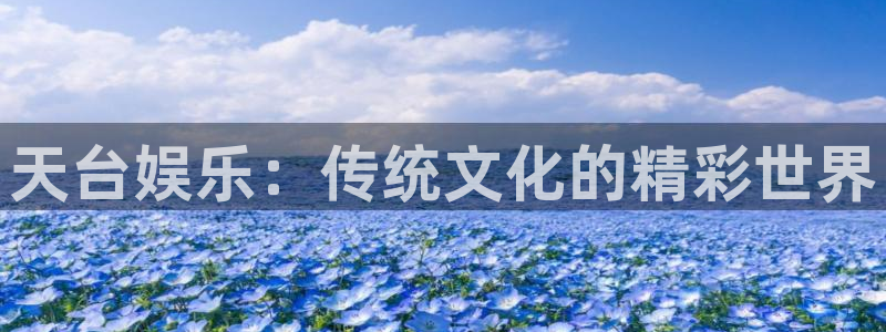 先锋娱乐公司：天台娱乐：传统文化的精彩世界